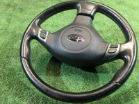 Руль MOMO с подушкой SUBARU FORESTER OEM 34311SA150JC, 98211FE230JC SG5 SG9 SG 2006 black 32J