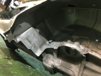 Guarda-lamas traseiro direito SUBARU IMPREZA OEM 51439FG0609P GE7 2008 silver C3S