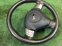Steering wheel MOMO с подушкой SUBARU IMPREZA OEM 34312AG100JC, 98211AG110JC GE7 2008 silver C3S