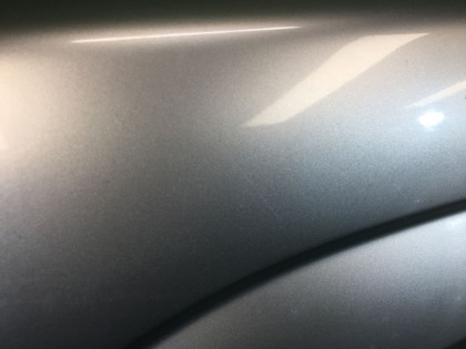 Guarda-lamas dianteiro esquerdo SUBARU FORESTER OEM 57110SA0109P SG5 SG9 2002 silver 01G