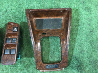 Рамка магнитофона дерево комплект SUBARU FORESTER OEM 66065FC011, 66160FC011, 92061FC070, 83082FC101, 83081FC100 SF9 SF5 SF 2000 white 51E