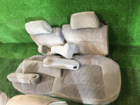 Seat set SUBARU FORESTER OEM 64011FC000NF, 64011FC010NF, 64230FC200NF, 64240FC200NF SF5 SF9 SF 2000 white 51E