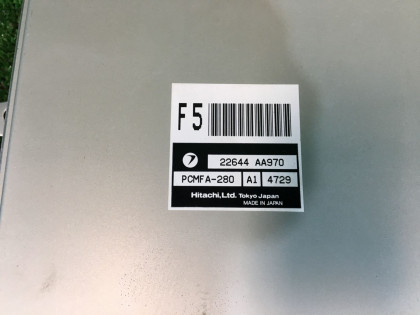 Centralina do motor SUBARU FORESTER OEM 22644AA930 22644AA970 SG5 2004 EJ202