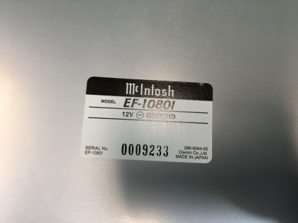 Auto-rádio McIntosh SUBARU LANCASTER OEM 86201AE050 86221AE000 86301AE220 86301AE080 86301AE040 BH9 1998
