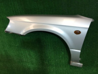 左フロントフェンダー дефект SUBARU LEGACY OEM 57120AE011 BE5 2000 Silver 792