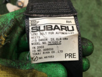 เข็มขัดนิรภัย SUBARU LEGACY OEM 64620AG000JC, 64620AG010JC BL5 BL9 BLE 2003 black 32J