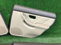 Door trim panels КОЖА SUBARU LANCASTER OEM 94210AE361AD , 94210AE371AD, 94220AE221AD, 94220AE231AD BHE BH9 BH5 2000 silver 9G9