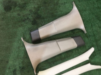 Pillar trim SUBARU LANCASTER OEM 94010AE020GF, 94010AE030GF, 94022AE020AD, 94022AE030AD BHE BH9 BH5 2000 silver 9G9