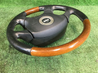 方向盘 MOMO с подушкой SUBARU LANCASTER OEM 34311AE110, 98211AE000ML BHE BH9 1999 beige 8L5