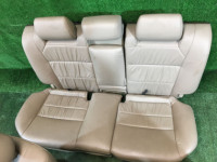 Комплект сидений Кожа SUBARU LANCASTER OEM 64010AE470GE, 64010AE460GE, 64221AE050GE, 64231AE051GE BHE BH9 BH5 1999 beige 8L5