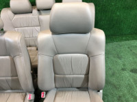 Комплект сидений Кожа SUBARU LANCASTER OEM 64010AE470GE, 64010AE460GE, 64221AE050GE, 64231AE051GE BHE BH9 BH5 1999 beige 8L5