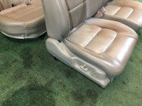 Комплект сидений Кожа SUBARU LANCASTER OEM 64010AE470GE, 64010AE460GE, 64221AE050GE, 64231AE051GE BHE BH9 BH5 1999 beige 8L5