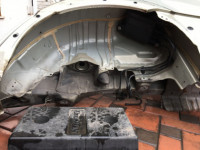 Крыло заднее левое SUBARU OUTBACK OEM 51472AG0709P BPE BP9 2005 gold 3M4