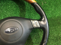 Volante momo мультируль дерево SUBARU OUTBACK OEM 34311AG210JC BPE BP9 BP5 2005 gold 3M4
