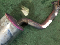 Muffler STI SUBARU LEGACY B4 OEM 44300AE040 BE5 BE9 1999 EJ206