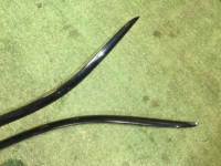 Window deflectors SUBARU LEGACY B4 OEM 63531AE000, 63531AE010 BE5 BE9 BEE 1999 silver 792