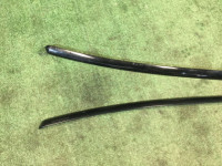 Window deflectors SUBARU LEGACY B4 OEM 63531AE000, 63531AE010 BE5 BE9 BEE 1999 silver 792