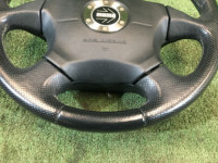 Volante SUBARU LEGACY OEM 98211AE100ML, 34311AE080 BHE BH9 BH5 BE5 BE9 BEE 2002 White 51E, 96H