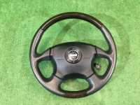 Руль MOMO с подушкой SUBARU LANCASTER OEM 34311AE330 BHE BH9 BH5 2002 Silver 1U2
