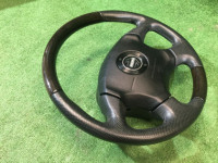 Руль MOMO с подушкой SUBARU LANCASTER OEM 34311AE330 BHE BH9 BH5 2002 Silver 1U2