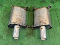 マフラータイコ и средняя часть SUBARU OUTBACK OEM 44200AG160 44300AG040 44300AG050 BP9 2004 EJ253 AT