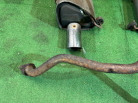 マフラータイコ и средняя часть SUBARU OUTBACK OEM 44200AG160 44300AG040 44300AG050 BP9 2004 EJ253 AT