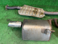 Бочки глушителя и средняя часть SUBARU OUTBACK OEM 44200AG050 44380AG010 44380AG000 BPE 2007 EZ30 AT
