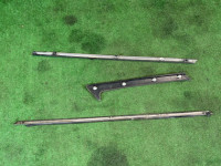Left side window molding SUBARU LEGACY OEM 91012AC010 91011AC090 91011AC110 BG5 1998 Silver 406