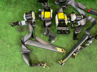 Ремни безопасности комплект SUBARU LEGACY OEM 64619AC140MU 64619AC150MU 64669AC200MU BG5 1998 Silver 406