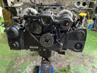 เครื่องยนต์ EJ254 EXDBE SUBARU LANCASTER OEM 10100BF970 BH9 2001 EJ254 AT