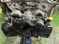 เครื่องยนต์ EJ254 EXDBE SUBARU LANCASTER OEM 10100BF970 BH9 2001 EJ254 AT