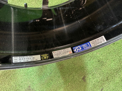 Wheel rims R20 Rays gram lights SUBARU LEGACY BD5 1998