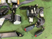 シートベルト Черные! комплект SUBARU LEGACY OEM 64620AE040OB 64620AE050OB 64660AE000ML 64660AE010ML 64680AE120ML BH5 2003 BLUE 02C