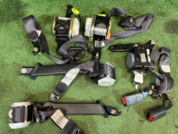 シートベルト Черные! комплект SUBARU LEGACY OEM 64620AE040OB 64620AE050OB 64660AE000ML 64660AE010ML 64680AE120ML BH5 2003 BLUE 02C