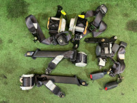 シートベルト Черные! комплект SUBARU LEGACY OEM 64620AE040OB 64620AE050OB 64660AE000ML 64660AE010ML 64680AE120ML BH5 2003 BLUE 02C