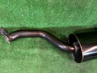 Бочка глушителя тюнинг FUJITSUBO GIKEN SUBARU LEGACY OEM 44300AE030 BH5 2000 EJ206 AT