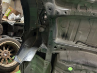Left rear fender SUBARU OUTBACK OEM 51490AG0109P BP9 2007 GREEN