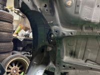 Left rear fender SUBARU OUTBACK OEM 51490AG0109P BP9 2007 GREEN