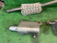 Muffler canisters и средняя часть SUBARU LEGACY OEM 44201AG000 44300AG850 44300AG840 BP5 2007 EJ20X AT