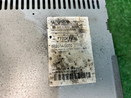オーディオデッキ с климатом SUBARU LEGACY OEM 86201AG070 BP5 2007