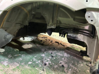 リアボディセクション Rear cut SUBARU OUTBACK OEM 51490AG0209P 51490AG0309P BPE 2004 GOLD 39J