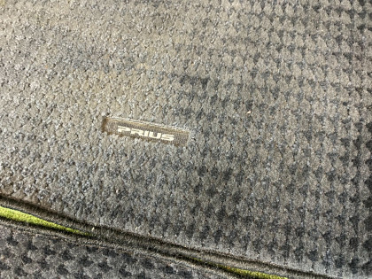 Alfombrillas черные TOYOTA PRIUS ZVW30 2012 SILVER 1F7