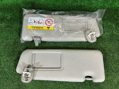遮阳板 TOYOTA PRIUS OEM 74310-47160-B0 74320-47170-B0 ZVW30 2012 SILVER 1F7