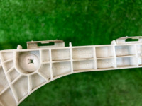 Left rear bumper bracket TOYOTA PRIUS OEM 52576-47020 ZVW30 2012 SILVER 1F7