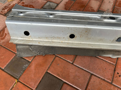 Right rocker panel цвет 1F7 TOYOTA PRIUS OEM 61311-47030 ZVW30 2012 SILVER 1F7