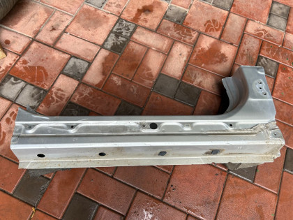 Right rocker panel цвет 1F7 TOYOTA PRIUS OEM 61311-47030 ZVW30 2012 SILVER 1F7