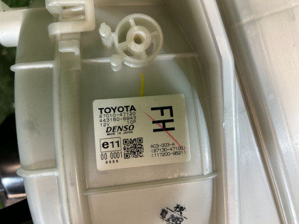 鼓风机 TOYOTA PRIUS OEM 87010-47120 ZVW30 2013 2ZRFXE
