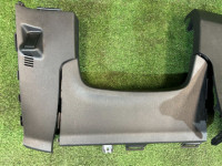 Lower dash trim TOYOTA PRIUS OEM 55045-47090-C0 55480-47030-C0 ZVW30 2013 SILVER 1F7