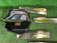 Накладки на пороги тюнинг sti SUBARU LEGACY OEM 94060AE000ML 94060AE010ML 94061AE120ML 94061AE010ML BH5 2002 SILVER 01G
