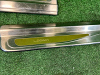 Накладки на пороги тюнинг sti SUBARU LEGACY OEM 94060AE000ML 94060AE010ML 94061AE120ML 94061AE010ML BH5 2002 SILVER 01G